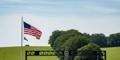 fort knox military installation entrance gate with green ken 20260331 095317