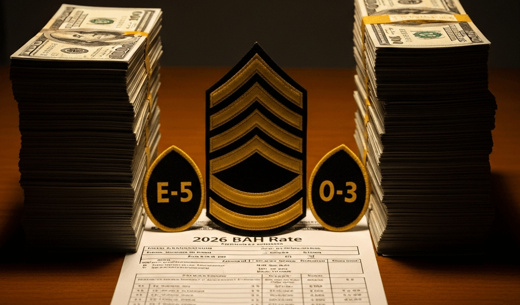 BAH With Dependents vs Without How Much You Lose