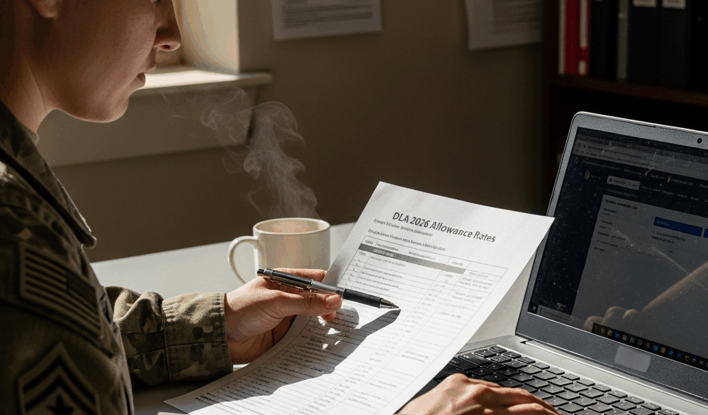 Professional photograph related to: Military DLA 2026 — Dislocation Allowance Rates and How to Get Y
