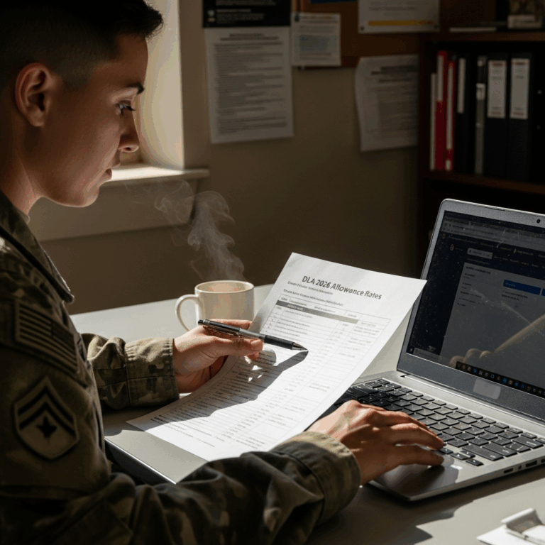 Professional photograph related to: Military DLA 2026 — Dislocation Allowance Rates and How to Get Y