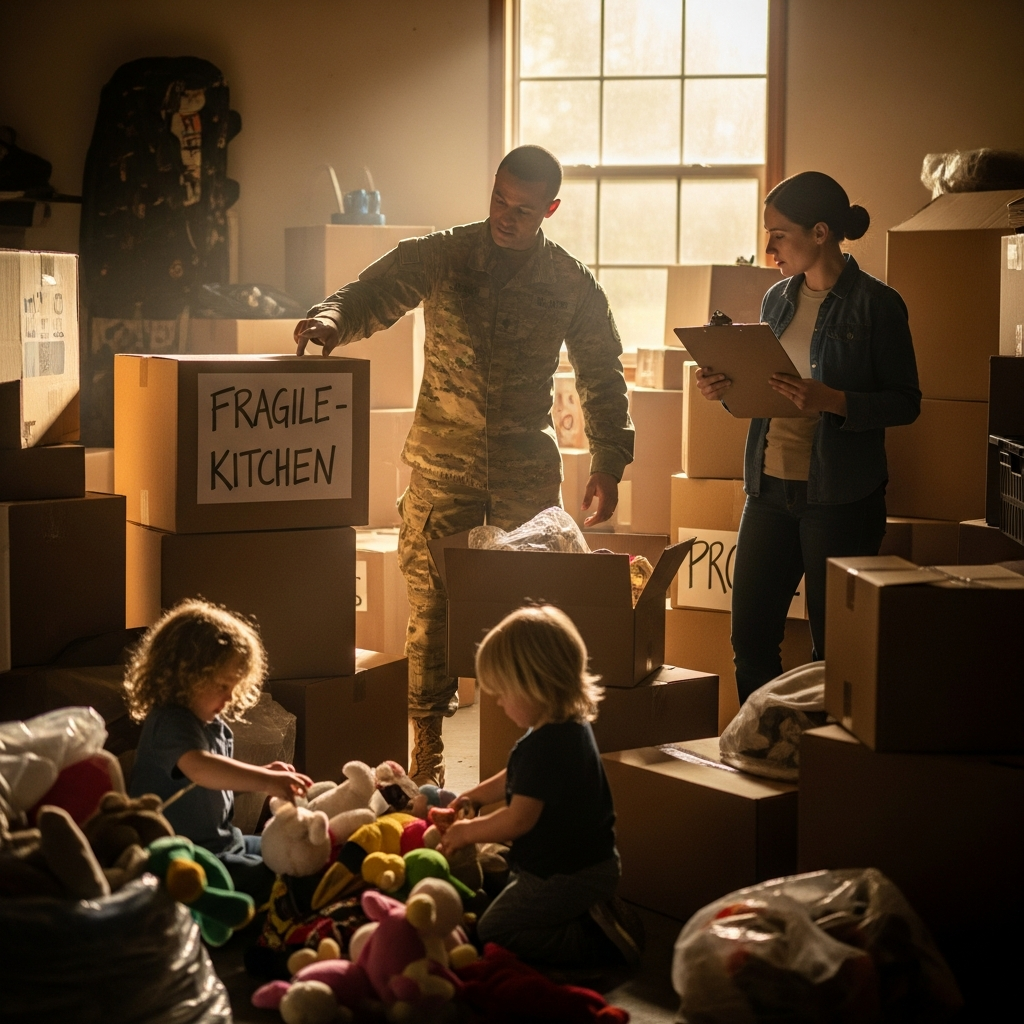 Military PCS Weight Allowance by Rank — How Much You Can Ship